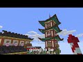 I Transformed the Cherry Blossom Biome into a Village in Survival Minecraft 1.20