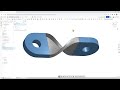 How to model  a twisted connector in Onshape with surface  modeling