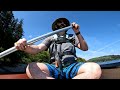 Canoeing on Lake Vyrnwy