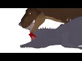 Momma Scarface vs ark giga ( crappy animation )