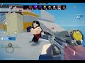 Playing Arsenal in Roblox Gameplay