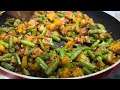 Aloo Beans Masala Fry |  Fry Potato Beans | recipe by mateena ka kitchen di try it