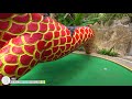 The CRAZIEST Old School Mini Golf Course Ever! - Epic Hole In One!