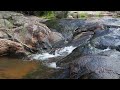The sound of a slowly flowing river