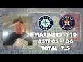 Seattle Mariners vs Houston Astros 7/21/24 MLB Pick & Prediction | MLB Betting Tips