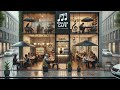 Chilling Cafe Music | Relaxing & Rainy Summer Day Music (2 hours)