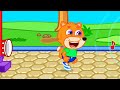 Liam Family USA | Rainbow Meals Machine Super Challenge | Family Kids Cartoons