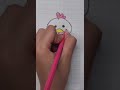 Draw a Chicken Face  - Kid Drawing #drawing #kidsdrawing