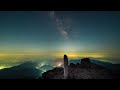 Milky Way Sunrise Time Lapse 지리산 천왕봉 은하수 일출 타입랩스