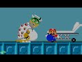 Dr. Mario VS 999 Tiny Mario' March Madness in Peach Pregnant Maze | Game Animation