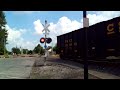 Afternoon WESTBOUND NB-DEF B157 CSX CSX Coke Express Coal Hopper Train! (07/13/2024)