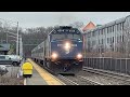 Awesome NJ Transit Action On The Main/Bergen County Line 1/31/24