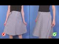 The simplest way to upsize a skirt to fit you perfectly!