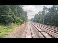 Rear view RFW on Pennsylvanian train #43. Philadelphia to Harrisburg. 6/5/24