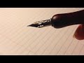 Brause Rose nib - burnt