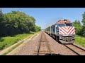 Metra UP-W | Train #60 | Elburn to Chicago, Limited Stops | Cab Ride