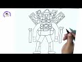 How To Draw Titan Speakerman | Skibidi Toilet | Easy Step By Step Drawing Tutorial 😍