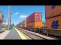 KCS (CPKC) Autorack/Intermodal with #5015 leading through Lake Cook Road