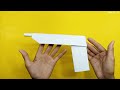 How To Make Simple And Easy Gun | Paper Gun | Origami Tutorial