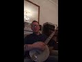 Undone in sorrow. Ola Belle reed. clawhammer banjo (version 2)