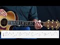 My Jesus, I love Thee. Fingerstyle guitar lesson  tutorial.