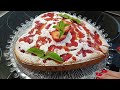 Erdbeerkuchen wie vom Konditor - آموزش کیک توت فرنگی بسیار آسان