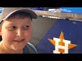 Wesley’s 1st MLB Game Astros vs Rays September 30, 2021