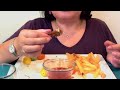 ASMR EATING FAST FOOD KFC | FRIED CHICKEN | FRIES |  NO TALKING | EATING SOUNDS MEB ASMR