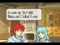 Fire emblem 7 Eliwood and Ninian ending