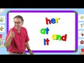 Jan Richardson Sight Words | Level C | Here | Jack Hartmann