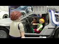 Playmobil Film Familie Hauser in der Zukunft - DeLorean Back to Future Video für Kinder