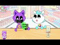 Convenience Store GREEN WHITE Mukbang Hopscotch MINECRAFT Vs Zookeeper | Zoonomaly Animation | ASMR