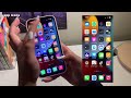 iphone 13 unboxing; aesthetic, iOS layout, apple, designing, widgets 🤳