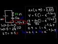 RC Circuits Physics Problems, Time Constant Explained, Capacitor Charging and Discharging