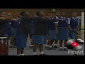 The Moi girls Nairobi school perfoming Princess Jully's Song Dunia Mbaya at the KMF 2016