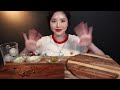 SUB)Soy Sauce&Spicy Chicken, Pork Shrimp&Cheese Pizza Mukbang ASMR Korean Eating Sound