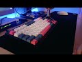 Keychron V1 + Gateron Milky Yellow Typing Test ASMR