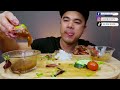 CROWN ROASTED PORK RIBS | Mukbang Asmr | ALFIE EATS