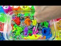 Satisfying Video l How to Make Rainbow Lollipop Bathtub With Glitter Slime ASMR l Best Of Sunny Idea