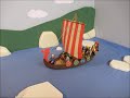 Vikings vs Saxons stop motion Playmobil !