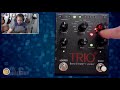 Digitech Trio Plus Recording Tutorial Teaching Parts and Matching Tempo