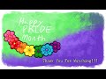 Happy Pride Month || Rainbow Flowers Speedpaint