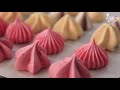 Meringue kisses Recipe | How to Make Meringue Cookies
