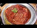 【巨大焼肉】はみ出るカルビを乱れ食い！！！