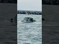 Boat 🚤 filt down in lakeshore#viral #shorts @toysandcolors