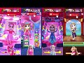 My talking angela 2 || Mommy long legs vS Barbie vS Elsa in Frozen vS princess Peach || cosplay