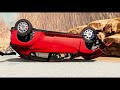BeamNG Drive - Racing & Crashing On A Old Broken Up Asphalt Road #4