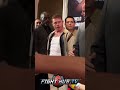 Canelo STEPS to Edgar Berlanga At Face Off during press conference!