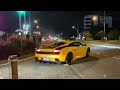 Modified cars leaving Brisbane night meet part 1!