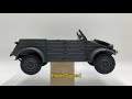 1/12 Scale RC : FMS 1/12 KUBELWAGEN TYPE82 Unboxing & First Run.